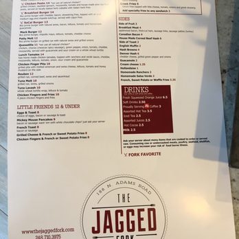 The Jagged Fork - Breakfast & Brunch Near Me - Rochester Hills, Michigan The Jagged Fork - Breakfast & Brunch Near Me - Rochester Hills, Michigan