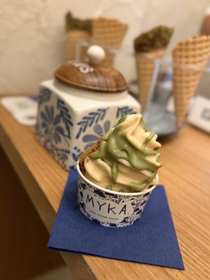 MYKA Greek Frozen Yogurt by null