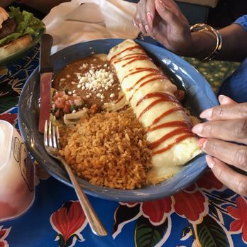 Hula Hut - Shrimp enchilada - Tex-Mex Near Me - Austin, Texas