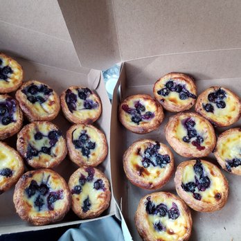International Bakery - 8.3.21 Blueberry lemon custard cups. A doz for me & a doz for a friend. - Bakeries Near Me - Waterbury, Connecticut
