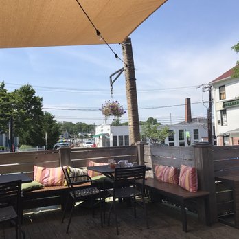 Engine Room - Outdoor seating area. - Southern Near Me - Mystic, Connecticut