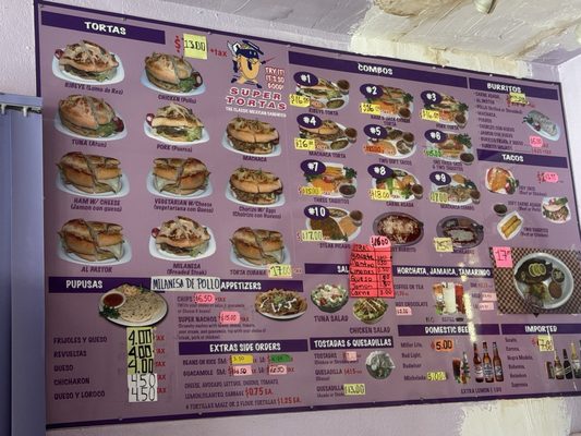 Menu photo 1 Super Tortas Sun Valley, CA Menu photo 1 Super Tortas Sun Valley, CA
