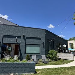 Outside