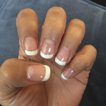 Nail Bar - Gel French Tip. Love it! After a day and still looking nice. - Nail Salons Near Me - Windsor, California Nail Bar - Gel French Tip. Love it! After a day and still looking nice. - Nail Salons Near Me - Windsor, California
