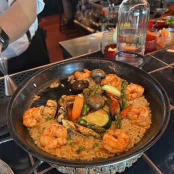 MAD - Seafood paella - Spanish Near Me - Houston, Texas