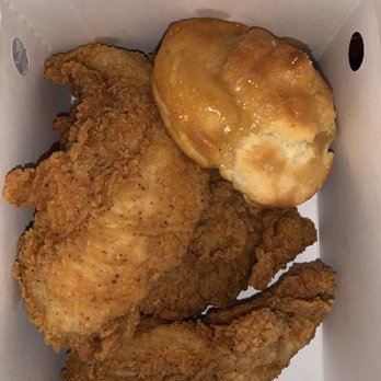 Haven Mini-Mart - a box of fried chicken and a biscuit - Gas Stations Near Me - Ontario, California