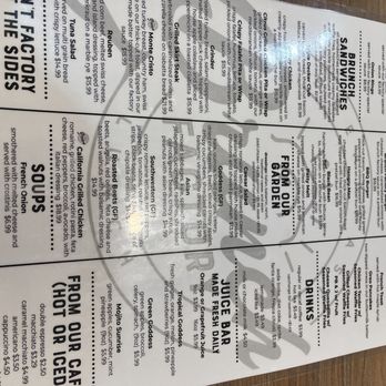 Brunch Factory - Lunch menu - Breakfast & Brunch Near Me - Riverwoods, Illinois