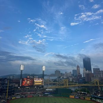 PNC Park - Sky when postpone announcement - Stadiums & Arenas Near Me - Pittsburgh, Pennsylvania