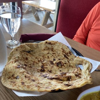 Jaipur Palace - Lachhedaar Paratha (Contain Gluten) Layered whole wheat bread - Indian Near Me - Austin, Texas