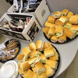 Pile of chips and sandwiches~