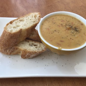 Cafe Du Soleil - Cup of Chicken Coconut Curry Soup - French Near Me - San Francisco, California Cafe Du Soleil - Cup of Chicken Coconut Curry Soup - French Near Me - San Francisco, California