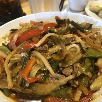 Uyghur Eats - Noodles with veges and lamb - Noodles Near Me - Washington, DC, District of Columbia