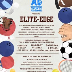 AB Sports Performance - Summer youth training