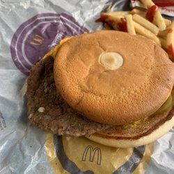 McDonald's - Guess they were in a hurry, lol.
