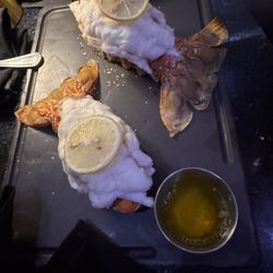 Meat Market Steakhouse & Lounge - 2 lobster tails with butter