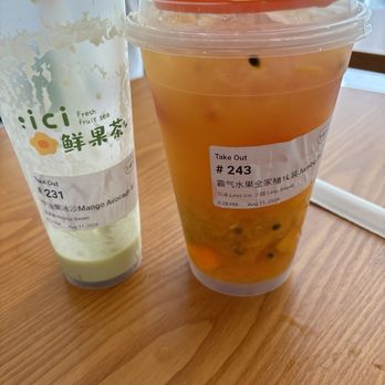 ICI Tea Drinks - Jumbo fruit tea - Bubble Tea Near Me - San Gabriel, California ICI Tea Drinks - Jumbo fruit tea - Bubble Tea Near Me - San Gabriel, California