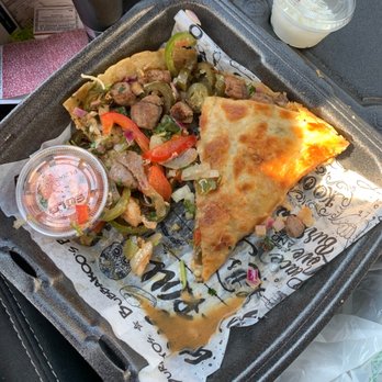 Bubbakoo's Burritos - Quesadilla. They are a bit greasy. But yummy - Mexican Near Me - Sparta, New Jersey Bubbakoo's Burritos - Quesadilla. They are a bit greasy. But yummy - Mexican Near Me - Sparta, New Jersey