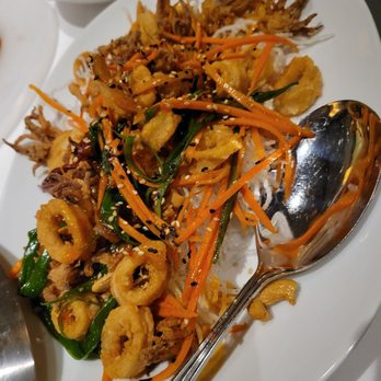 Eddie V's Prime Seafood - Kung pao calamari - Seafood Near Me - Plano, Texas Eddie V's Prime Seafood - Kung pao calamari - Seafood Near Me - Plano, Texas