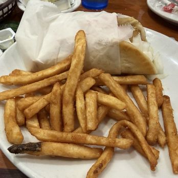 Palm Diner - Chicken Pita with Fries (Underwhelming!) - Diners Near Me - Boynton Beach, Florida Palm Diner - Chicken Pita with Fries (Underwhelming!) - Diners Near Me - Boynton Beach, Florida