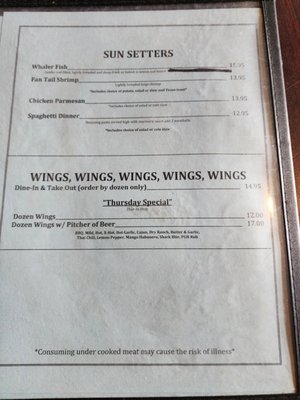 Menu photo 3 Pier 19 Bridgewater, PA