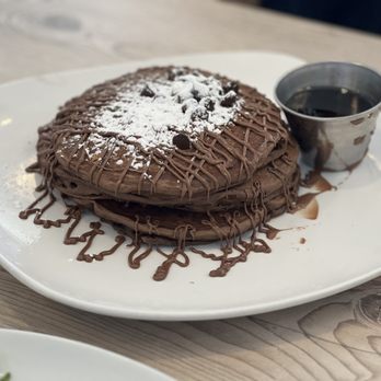 Barneys Cafe - Crazy Choco Pancake - Breakfast & Brunch Near Me - The Colony, Texas
