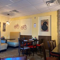 Inside seating area
