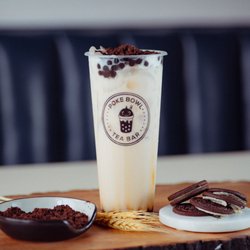 Poke Bowl- Riverbank - Cookies and Cream Milk Tea (Our Signature Milk Tea coated with oreo crust and topped with more oreo)