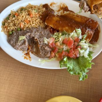 David's Mexican Restaurant - Chicken enchilada plate - Mexican Near Me - Amarillo, Texas