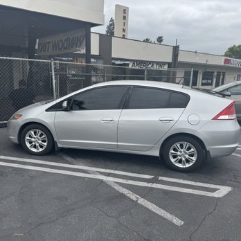 America Tint - 2010 Honda Insight - Car Window Tinting Near Me - Chino, California