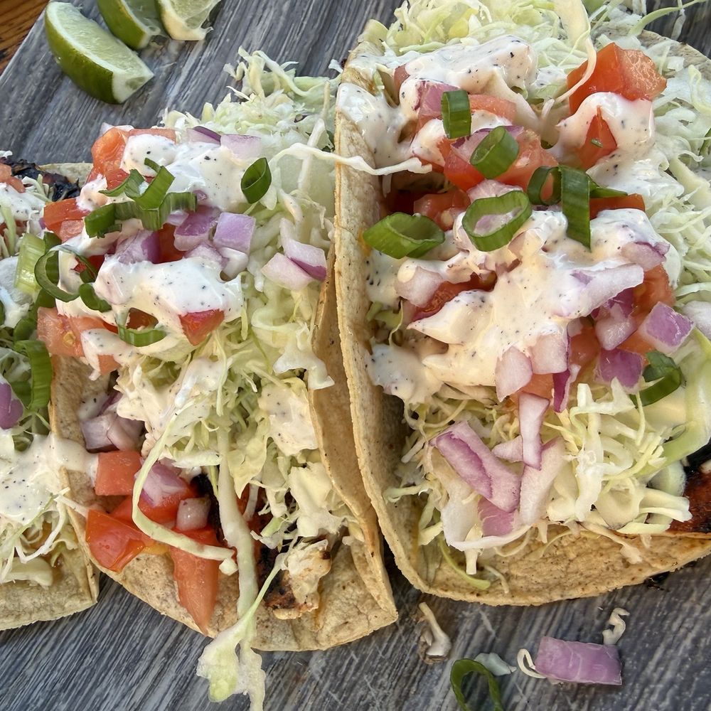 Blue Water - Blackened Swordfish tacos - Seafood Near Me - San Diego, California Blue Water - Blackened Swordfish tacos - Seafood Near Me - San Diego, California