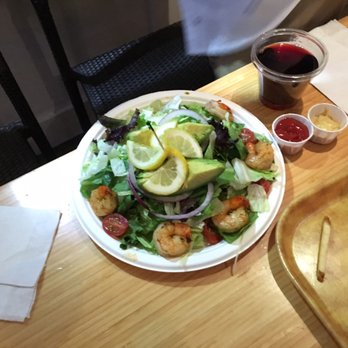 Padaro Beach Grill - Shrimp & Avocado Salad - American Near Me - Carpinteria, California Padaro Beach Grill - Shrimp & Avocado Salad - American Near Me - Carpinteria, California