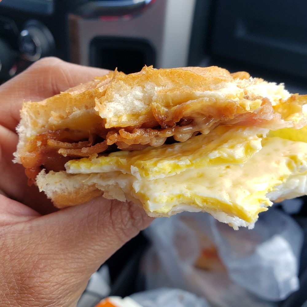 White Castle - Bacon egg and cheese breakfast slider. - Fast Food Near Me - Union, New Jersey White Castle - Bacon egg and cheese breakfast slider. - Fast Food Near Me - Union, New Jersey