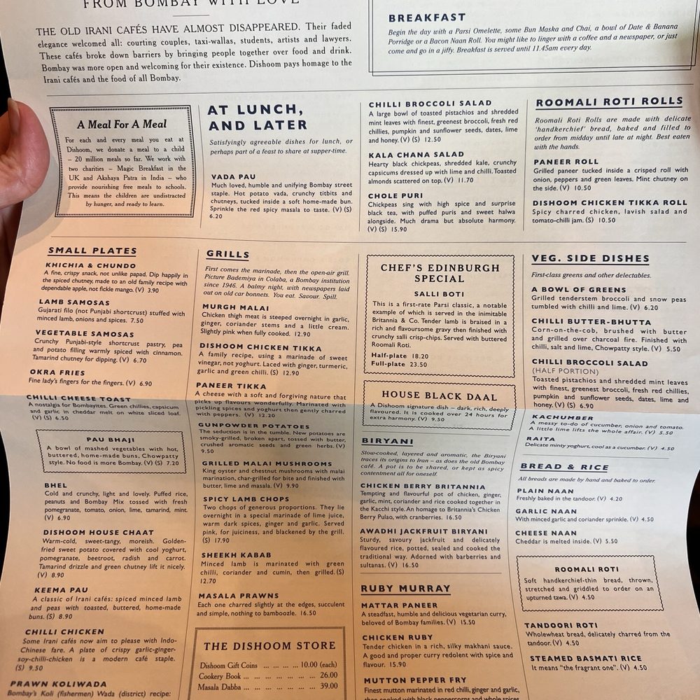 Dishoom - 4/2024 Favorites were chili chicken, chicken ruby, black daal, garlic naan, and basmati. Get a mango lassi to wash it all down. - Indian Near Me - Edinburgh, EDH Dishoom - 4/2024 Favorites were chili chicken, chicken ruby, black daal, garlic naan, and basmati. Get a mango lassi to wash it all down. - Indian Near Me - Edinburgh, EDH