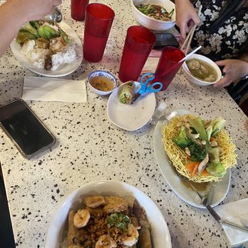 Noodle World Restaurant - a table full of food - Vietnamese Near Me - Calgary, Alberta Noodle World Restaurant - a table full of food - Vietnamese Near Me - Calgary, Alberta