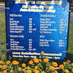 Tony's Hand Washed Prices