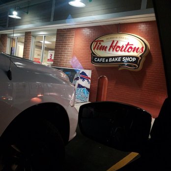 Tim Hortons - a car parked in front of a store - Coffee & Tea Near Me - Buffalo, New York Tim Hortons - a car parked in front of a store - Coffee & Tea Near Me - Buffalo, New York