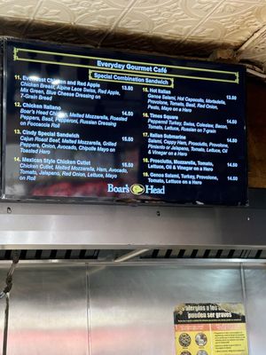 Menu photo 1 Everyday Gourmet Deli New York, NY Menu photo 1 Everyday Gourmet Deli New York, NY