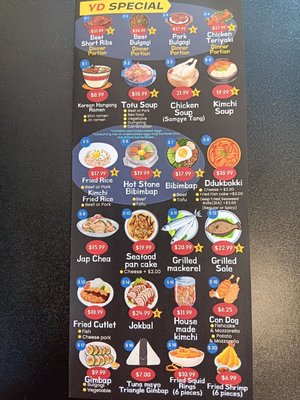Menu photo 6 YD Togo Korean BBQ Sacramento, CA