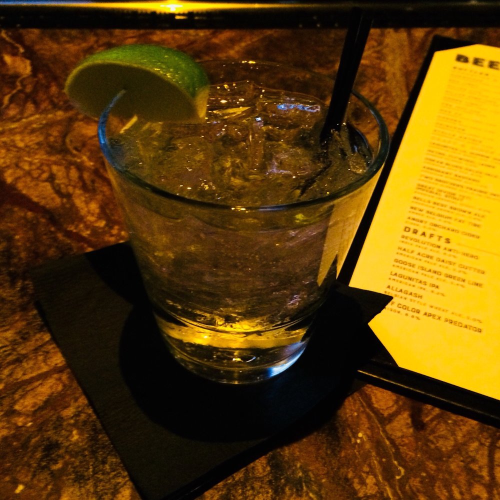 Point & Feather - Gin and tonic from the happy hour deals - Cocktail Bars Near Me - Chicago, Illinois Point & Feather - Gin and tonic from the happy hour deals - Cocktail Bars Near Me - Chicago, Illinois
