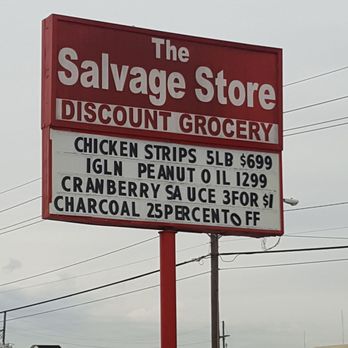 The Salvage Store - a sign for the salvage store - Shopping Near Me - New Orleans, Louisiana