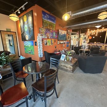 The Coffee Grinder - Very artsy decor - Coffee & Tea Near Me - Jenks, Oklahoma