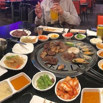 Mr BBQ - First round of all you can eat - Korean Near Me - Fullerton, California