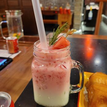 Wei Shu Wu Hotpot - Melon Watermelon smoothie - Hot Pot Near Me - Quincy, Massachusetts