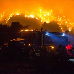 Interstate Truck Center - Valley Peterbilt - This is the truck we brought here in September 2023. Photo taken by Karen Moureaux Photography Thomas Fire December 2017