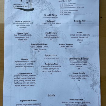Tom Ham's Lighthouse - Bar Menu - Breakfast & Brunch Near Me - San Diego, California Tom Ham's Lighthouse - Bar Menu - Breakfast & Brunch Near Me - San Diego, California