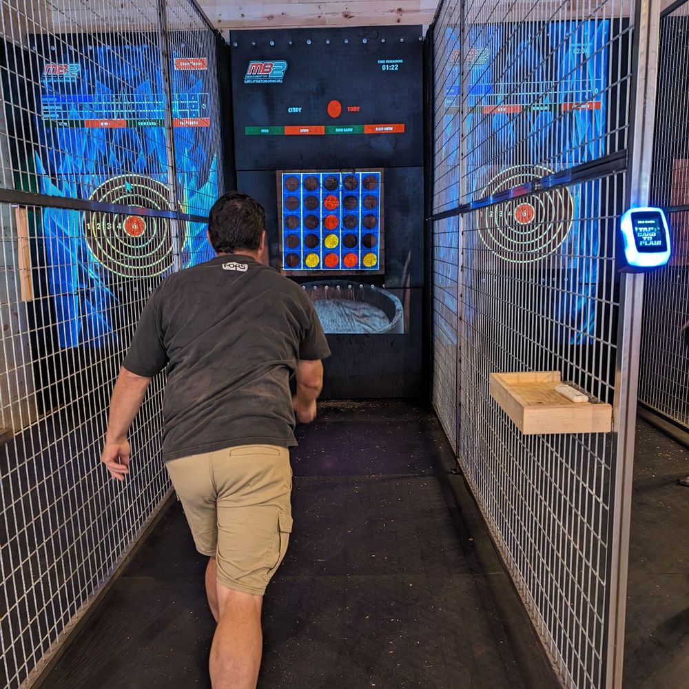 MB2 Entertainment - Ax throwing connect 4 - Venues & Event Spaces Near Me - Bakersfield, California MB2 Entertainment - Ax throwing connect 4 - Venues & Event Spaces Near Me - Bakersfield, California
