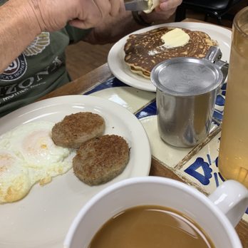 BBD2 Diner - Short stack combo with Sausage Patty - Full Patty - Breakfast & Brunch Near Me - Tulsa, Oklahoma