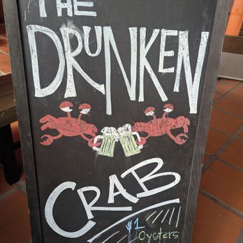 The Drunken Crab - Restaurant sign - Cajun/Creole Near Me - Santa Barbara, California