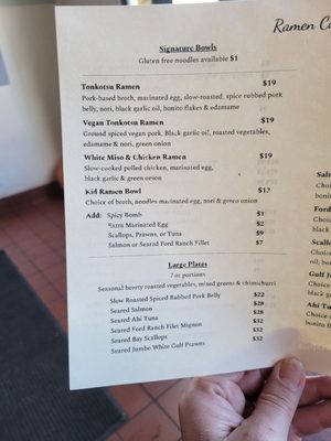 Menu photo 6 Willits Ramen Cubed Willits, CA