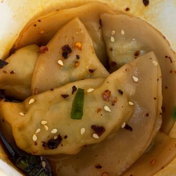 Gu's Dumplings - Half Order Vegetable Zhong Style Dumplings - Szechuan Near Me - Atlanta, Georgia Gu's Dumplings - Half Order Vegetable Zhong Style Dumplings - Szechuan Near Me - Atlanta, Georgia
